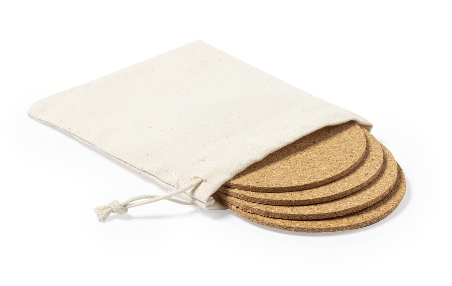 Set 6 Sottobicchieri Divertenti In Pietra E Sughero Con Supporto - Diametro 9,9 Cm, Perfetti Per Tavolino E Decorazioni Tema Guerra - 3