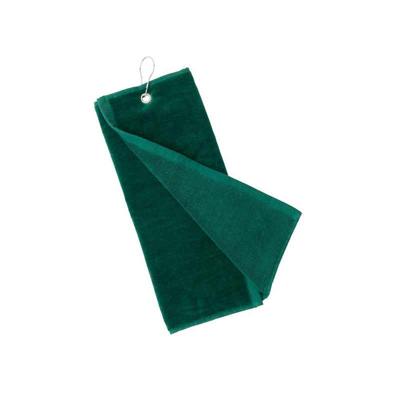 Asciugamano Golf Tarkyl verde - personalizzabile con logo