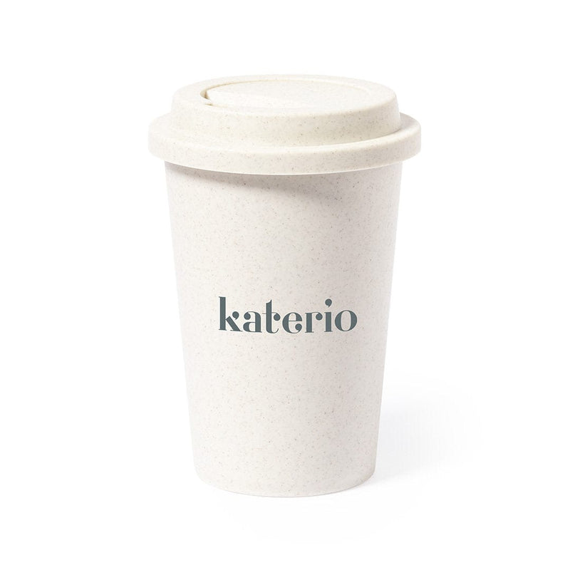 Bicchiere Kavior beige - personalizzabile con logo