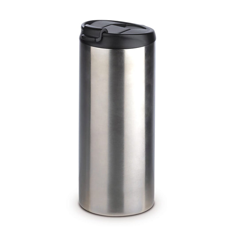 Bicchiere termico 350ml color argento - personalizzabile con logo