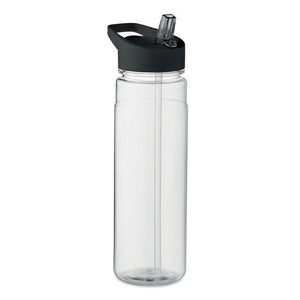 Borraccia in RPET. 650ml PP Nero - personalizzabile con logo