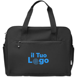 Borsa da viaggio a mano classic Nero - personalizzabile con logo