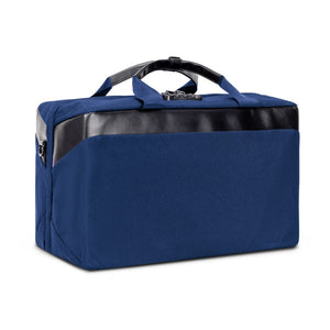 Borsone da viaggio Executive RPET 23L Blu - personalizzabile con logo