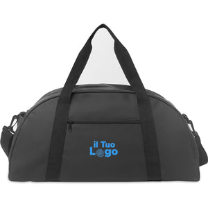 Borsone in morbido PU Nero - personalizzabile con logo