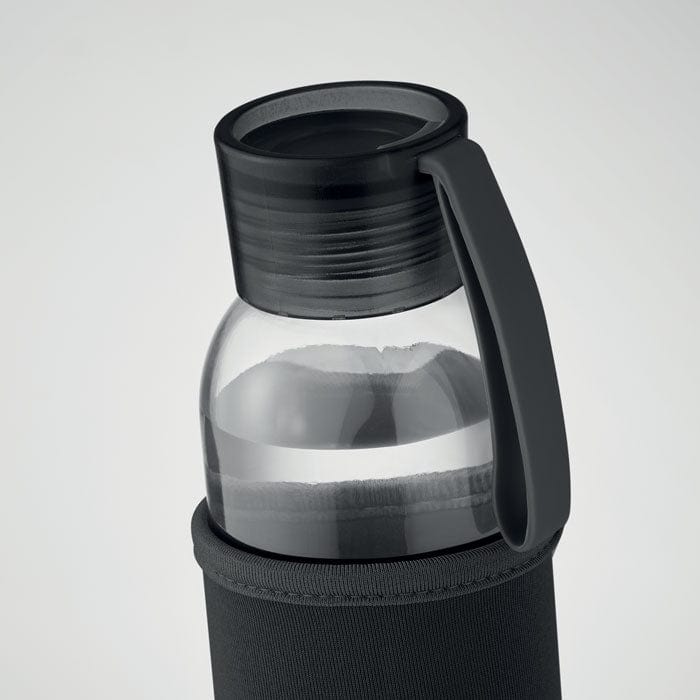 Bottiglia di vetro riciclato - personalizzabile con logo