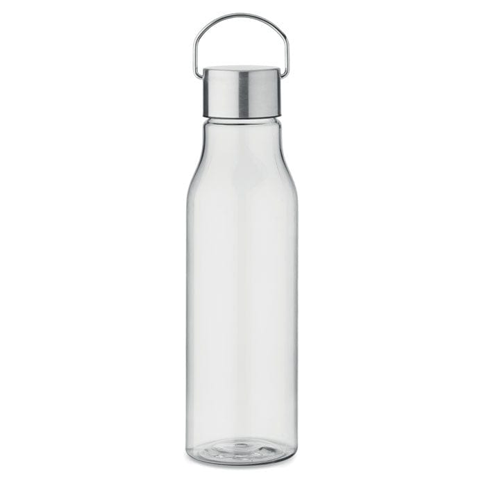 Bottiglia in RPET trasparente - personalizzabile con logo