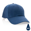 Cappellino Impact 6 pannelli 280gr con tracer AWARE™ blu navy - personalizzabile con logo