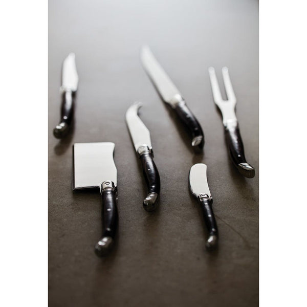 Coltelli per formaggio VINGA Gigaro color argento - personalizzabile con logo