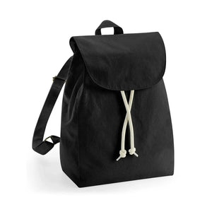 EarthAware® Organic Rucksack nero - personalizzabile con logo