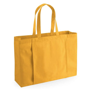 EarthAware® Organic Yoga Tote giallo - personalizzabile con logo