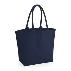Fairtrade Cotton Deck Bag blu  blu navy - personalizzabile con logo