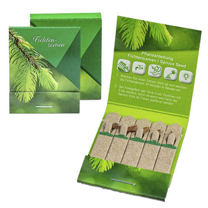 Fiammiferi piantabili - personalizzabile con logo