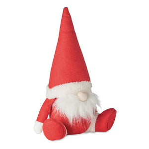 Gnomo di Natale rosso - personalizzabile con logo