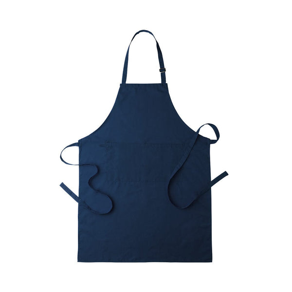 Grembiule Konner blu navy - personalizzabile con logo