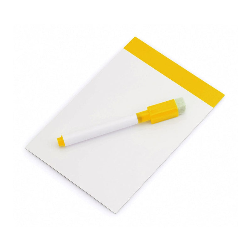 Lavagna Magnetica Yupit giallo - personalizzabile con logo