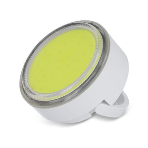 Luce multifunzionale ricaricabile Bianco - personalizzabile con logo