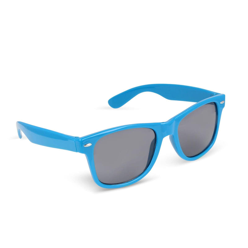 Occhiali da sole Justin Riciclati UV400 azzurro - personalizzabile con logo