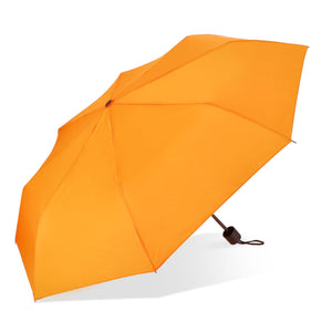 Ombrello Congo 190T Pongee 21" pieghevole Arancione - personalizzabile con logo