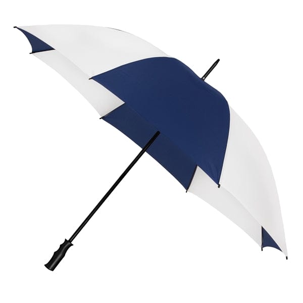 Ombrello da golf, antivento modello spicchi blu - personalizzabile con logo