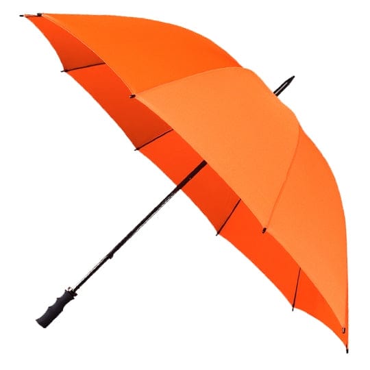Ombrello da golf Falcone®, antivento colorato arancione - personalizzabile con logo
