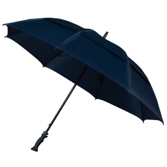 Ombrello da golf Falcone®, antivento blu - personalizzabile con logo
