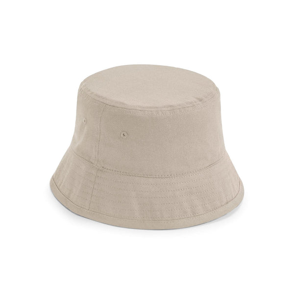 Organic Cotton Bucket Hat beige - personalizzabile con logo