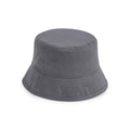Organic Cotton Bucket Hat grigio - personalizzabile con logo