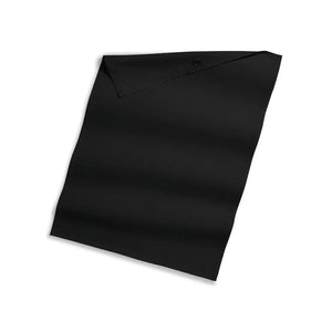 Organic Cotton Tea Towel nero - personalizzabile con logo