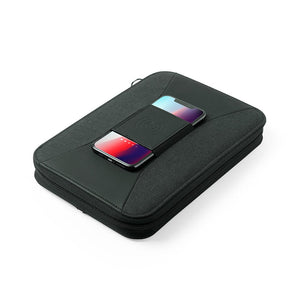 Organizer Unità Carica Surey grigio - personalizzabile con logo