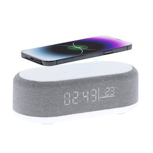 Orologio Multifunzione Quinn grigio - personalizzabile con logo