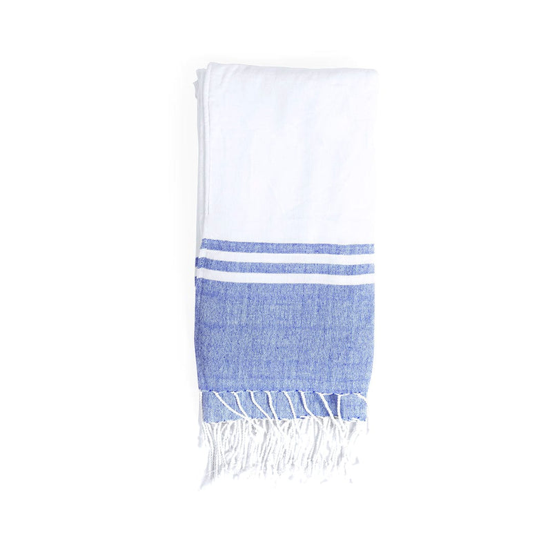Pareo Asciugamano Minerva blu - personalizzabile con logo