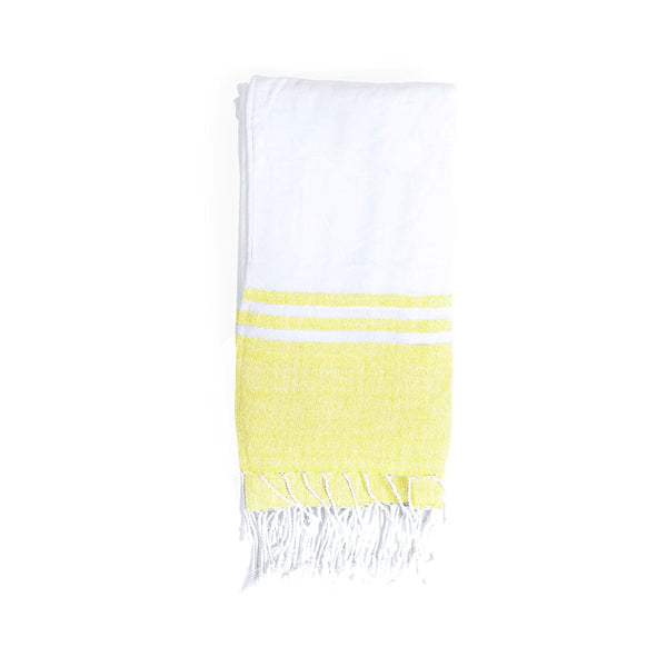 Pareo Asciugamano Minerva giallo - personalizzabile con logo