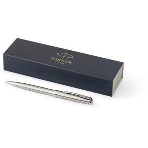 Parker, penna a sfera Sonnet in acciaio inox alluminio - personalizzabile con logo