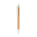 Penna Eco bianco - personalizzabile con logo