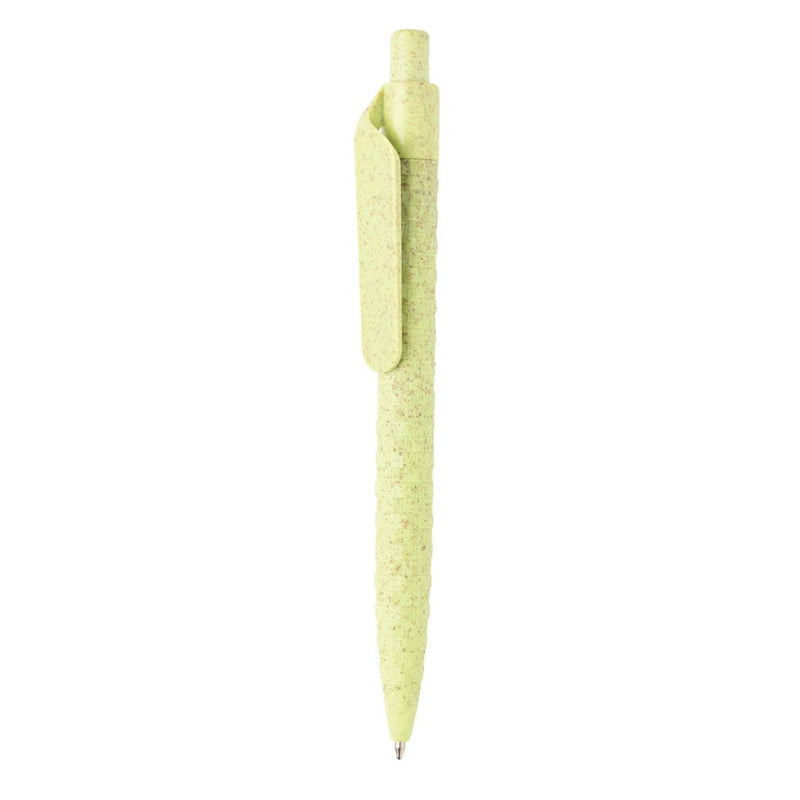 Penna in fibra di grano verde - personalizzabile con logo