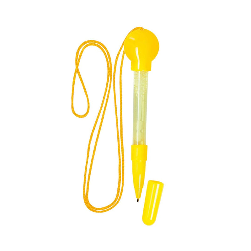 Penna Pump giallo - personalizzabile con logo
