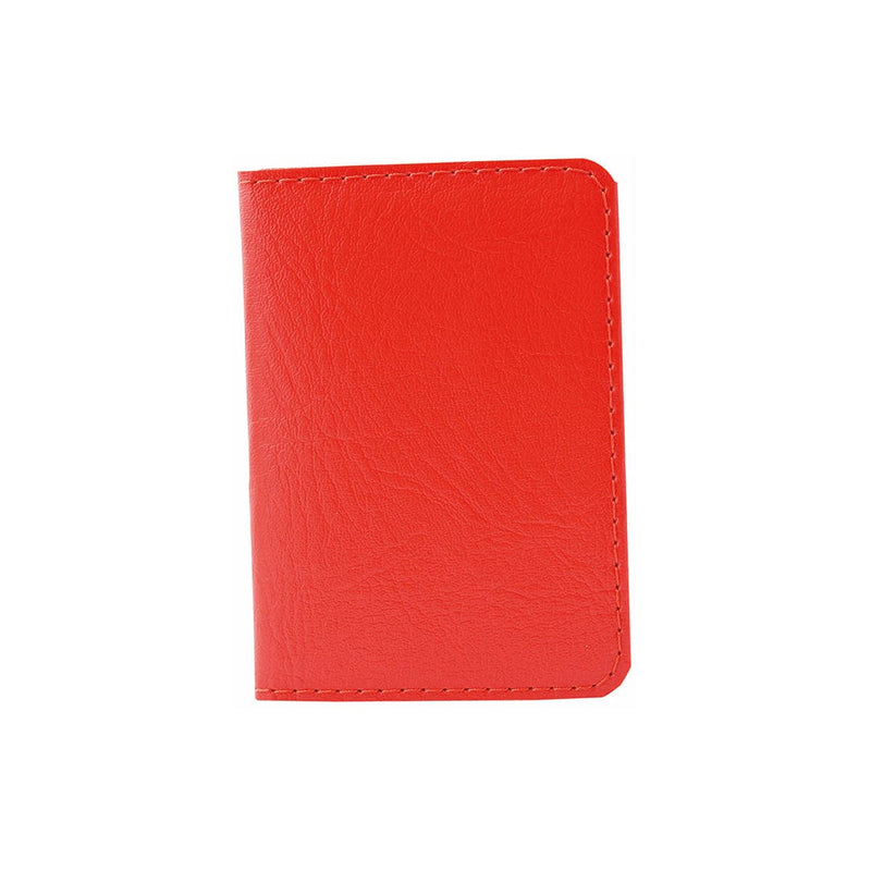 Porta Carte Twelve rosso - personalizzabile con logo