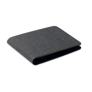 Portafoglio anti-smarrimento Nero - personalizzabile con logo