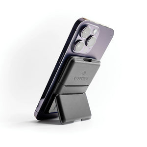 Portafoglio C-Secure Magsafe nero - personalizzabile con logo