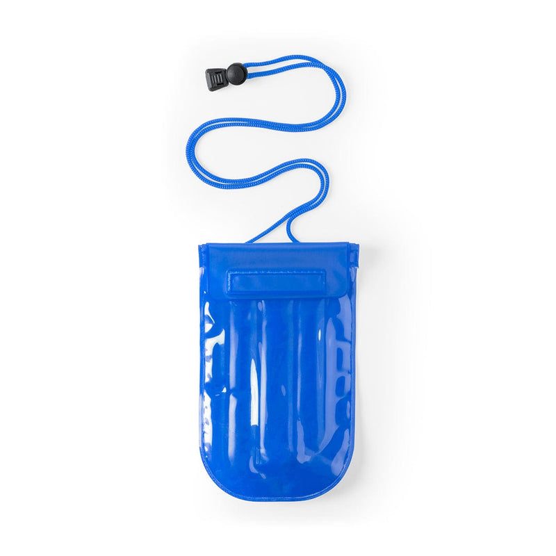 Portaoggetti galleggiante e impermeabile blu - personalizzabile con logo