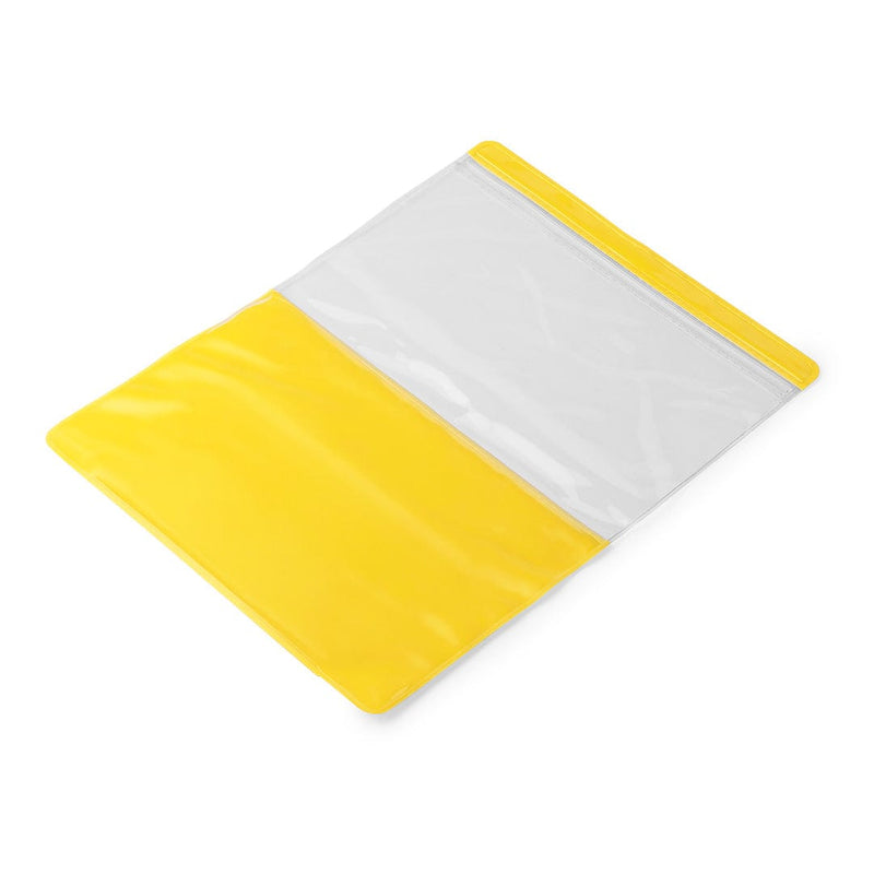 Portaoggetti Tuzar giallo - personalizzabile con logo