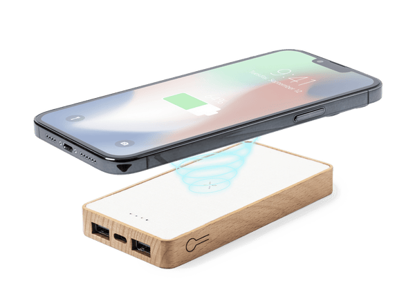 Power Bank in canapa - personalizzabile Power Bank in canapa - personalizzabile con logo