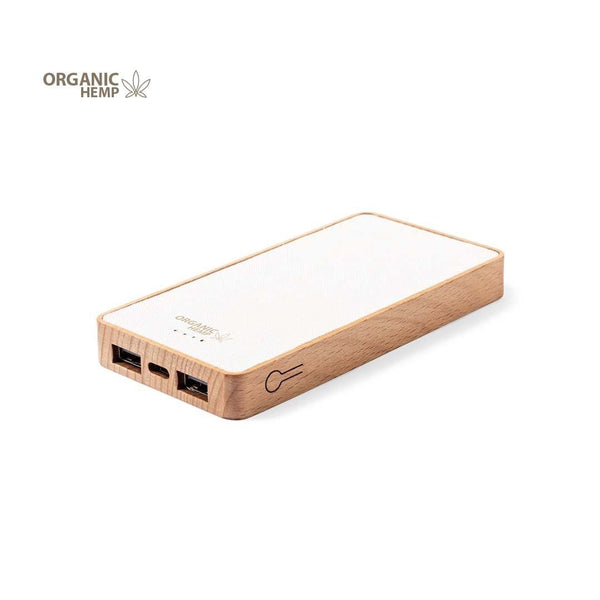 Power Bank in canapa - personalizzabile Power Bank in canapa - personalizzabile con logo