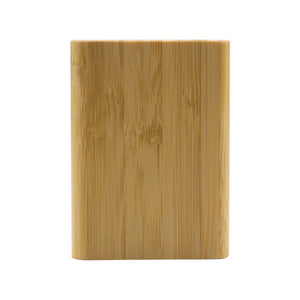 Powerbank bambù 5.000mAh beige - personalizzabile con logo