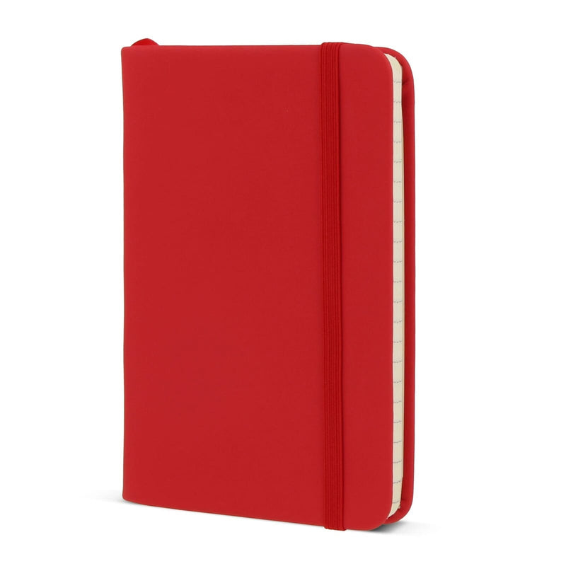 Quaderno R-PET/PU GRS A6 Rosso - personalizzabile con logo