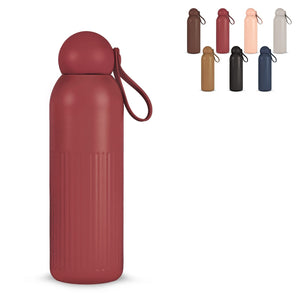 Sagaform Tekla bottiglia in acciaio (riciclato) 500 ml - personalizzabile con logo