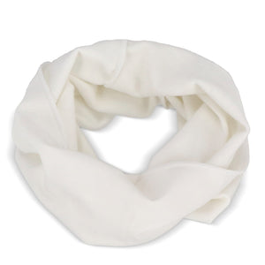 Sciarpa multifunzionale R-PET full color Bianco - personalizzabile con logo