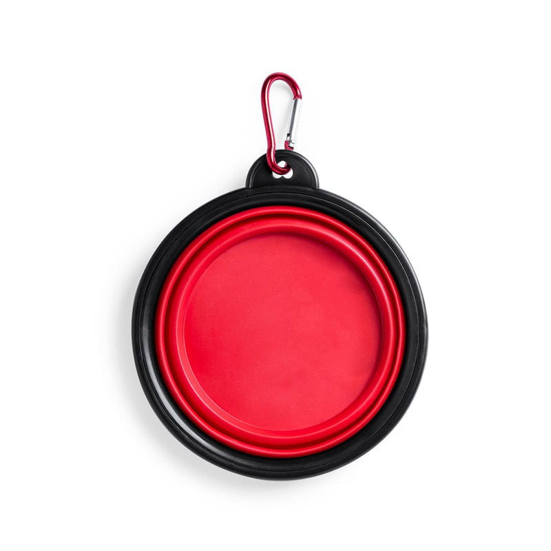 Scodella Pieghevole Baloyn rosso - personalizzabile con logo