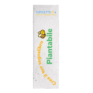 Segnalibro Piantabile - personalizzabile con logo
