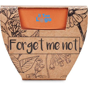 Semi di non ti scordar di me beige - personalizzabile con logo